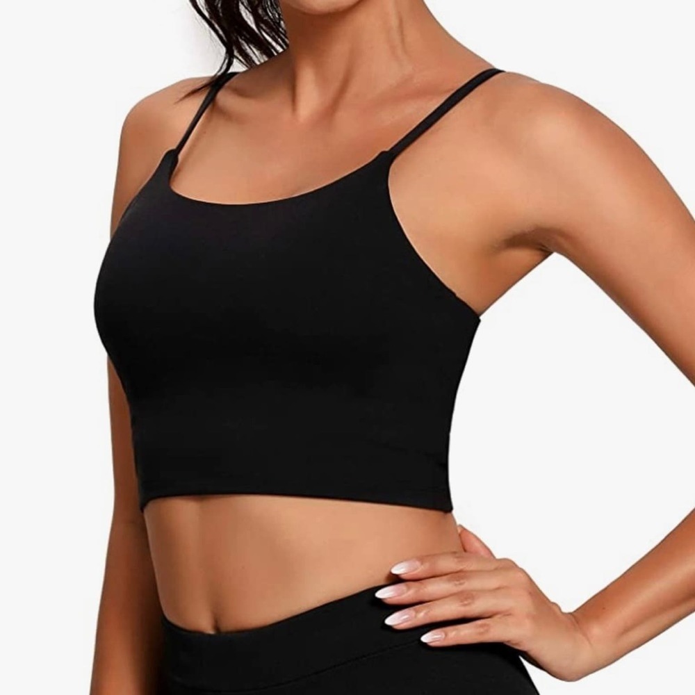 Nanomi Beauty Padded Sports Running Yoga Tank Bra NWT M